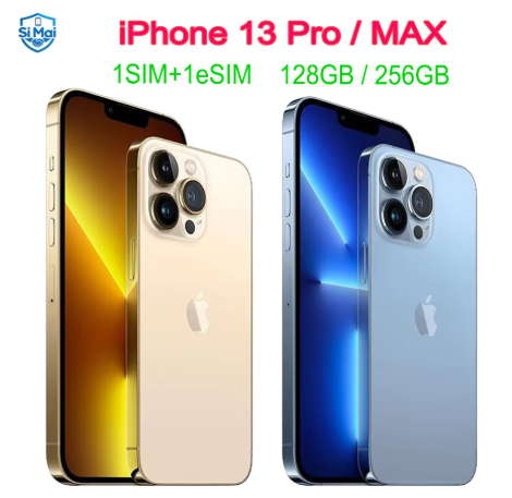 苹果 iPhone 13 Pro 6.1 英寸手机 13 Pro Max 6.7 英寸原装 Retina OLED 屏幕 Face ID 解锁 5G 手机